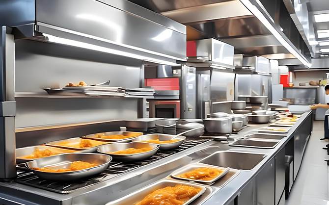 選擇瑞能,打造專業(yè)品質(zhì)的中央廚房廚具